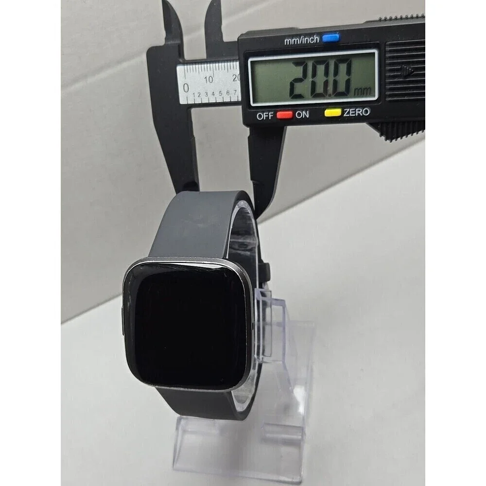 Fitbit Versa 2 Smartwatch Gray 40mm Alexa WR50M Always On Display No Charger